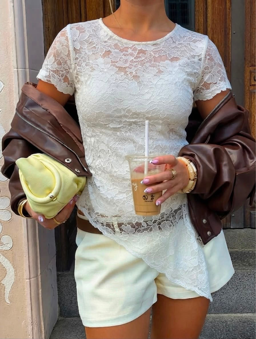 Blusa encaje Sara