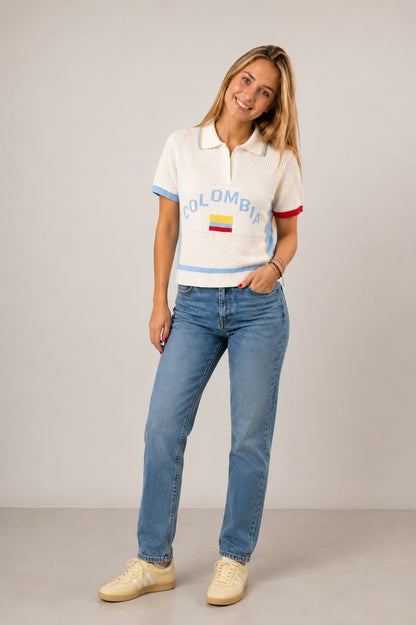 Camiseta tejida Colombia